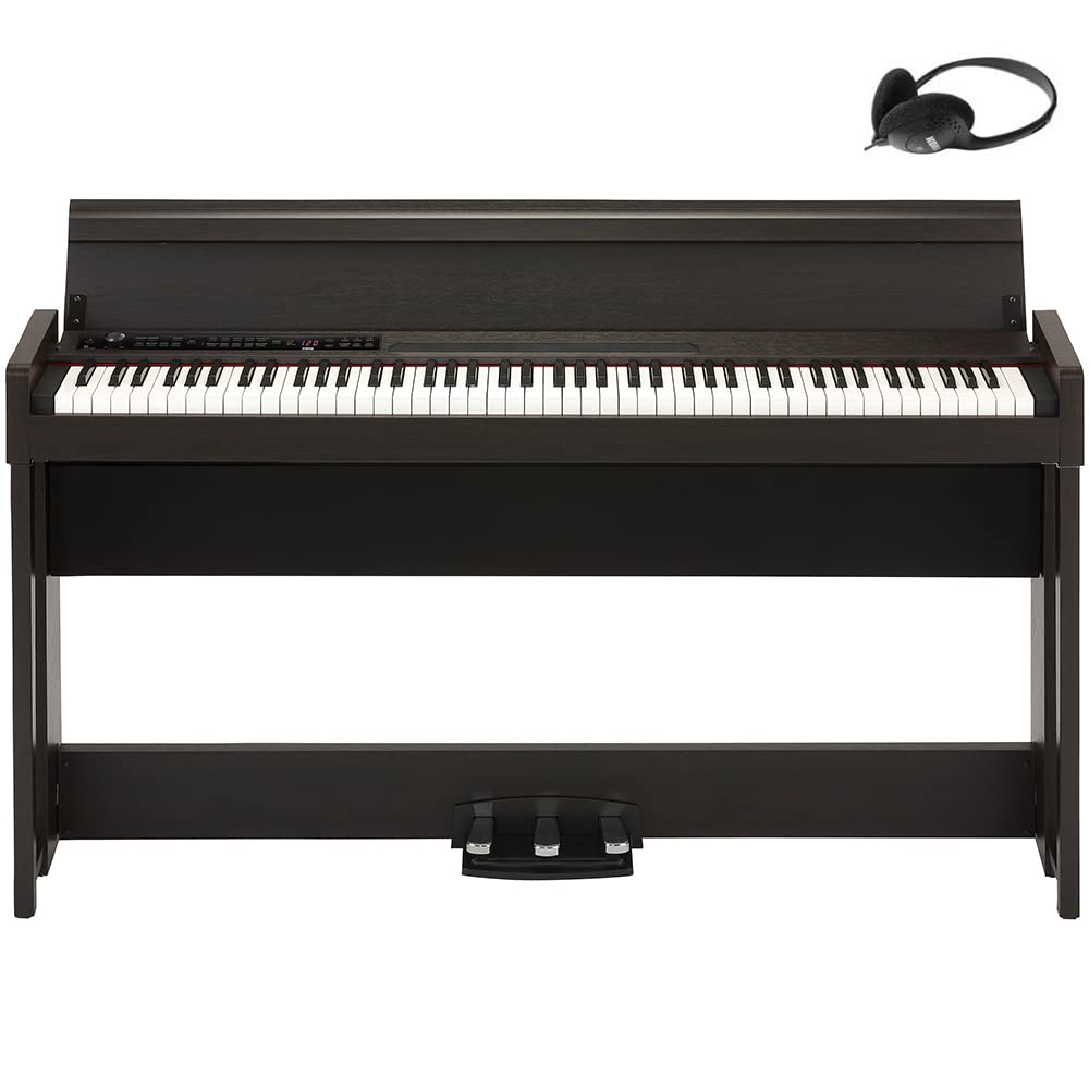 KORG デジタルピアノ ダークブラウン Amazon.co.jp: KORG コルグ 電子ピアノ 88鍵盤 C1 BR ブラウン